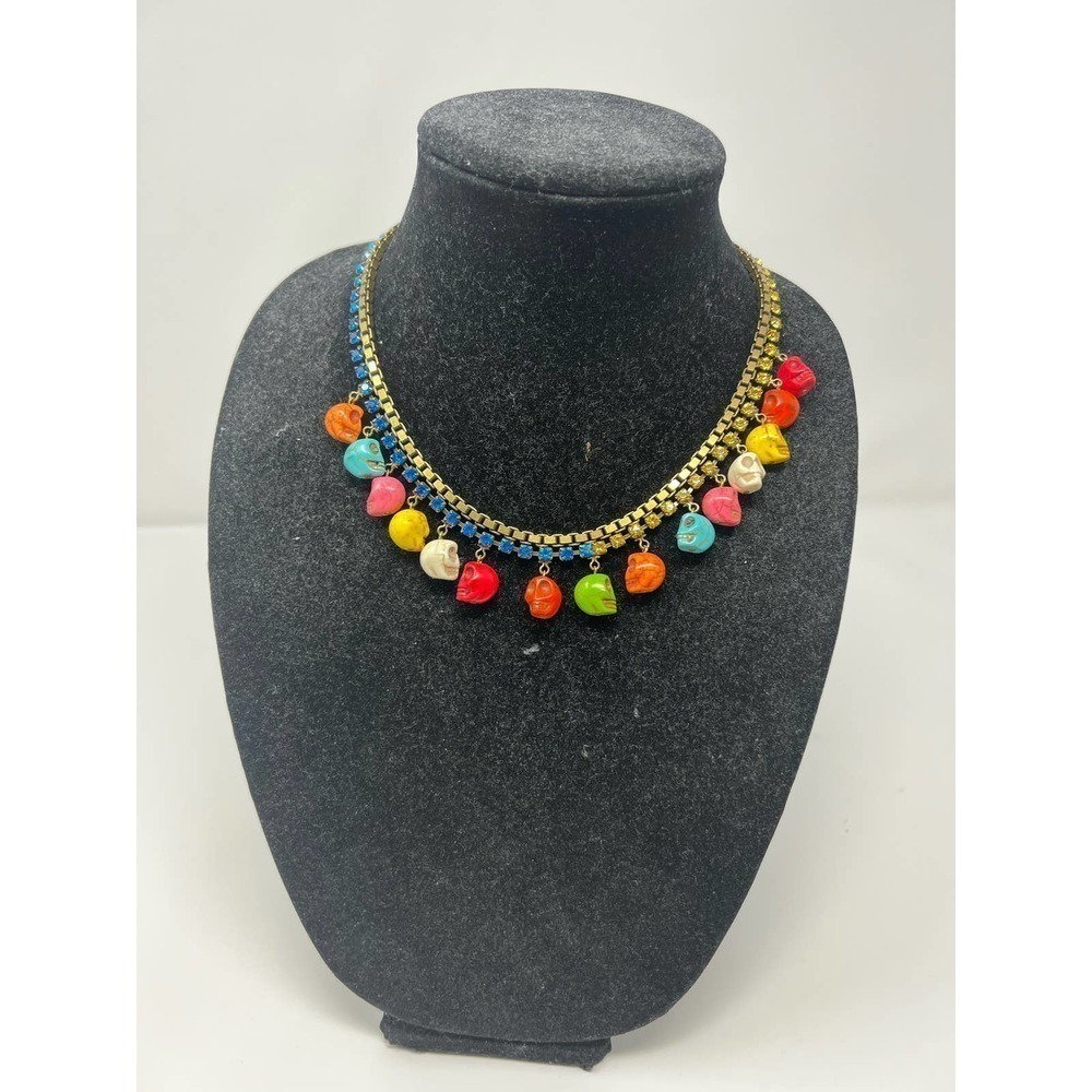 NWT‎ Dannijo  skull necklace